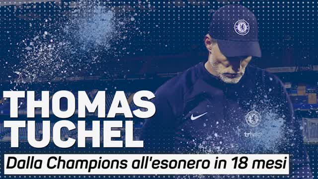 Tuchel, dalla Champions all'esonero in 18 mesi