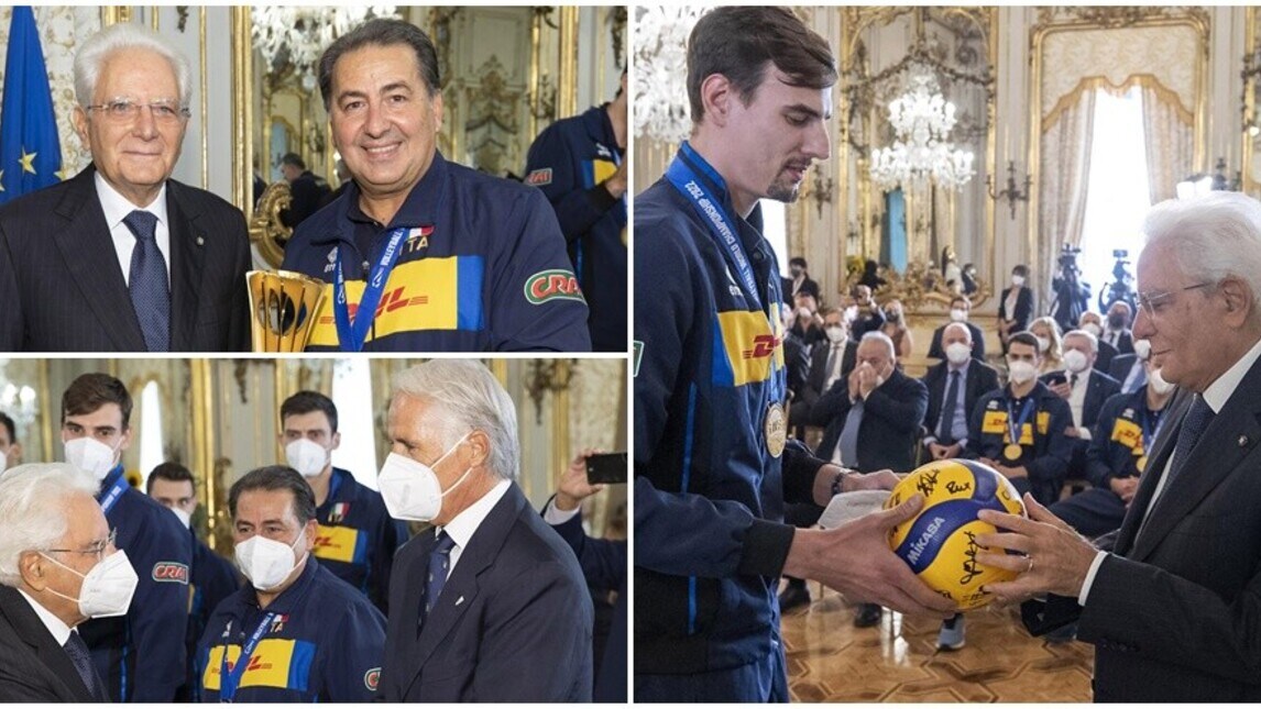 L'Italia campione del mondo al Quirinale da Mattarella
