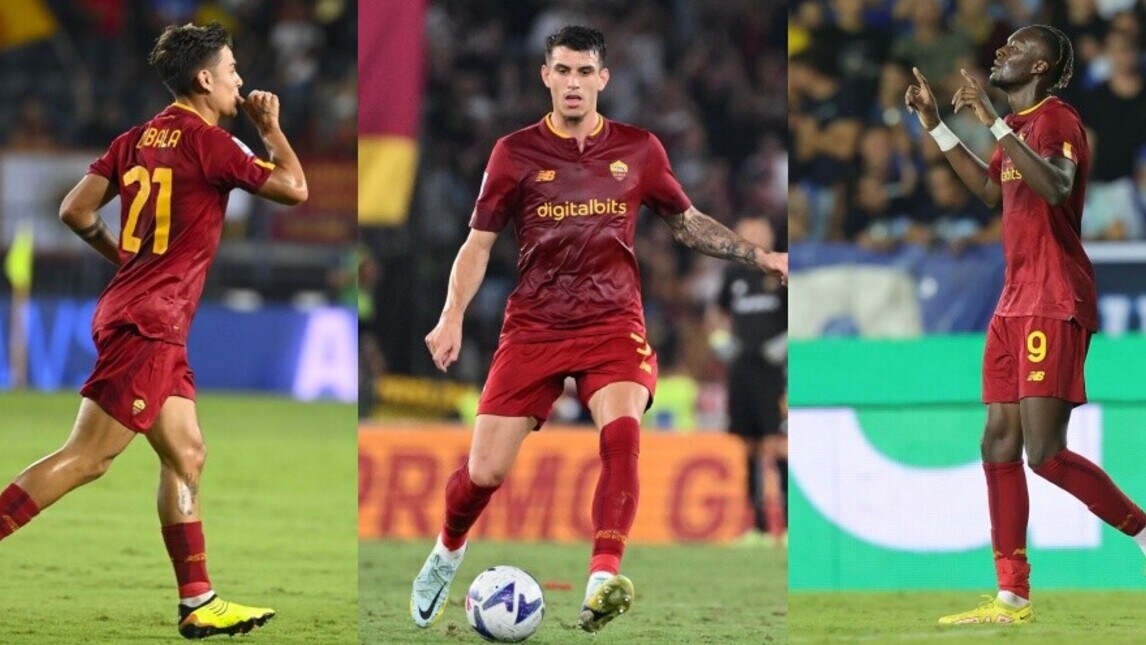 Pagelle Empoli-Roma: Dybala, Abraham e batticuore, Ibanez difende il tesoro