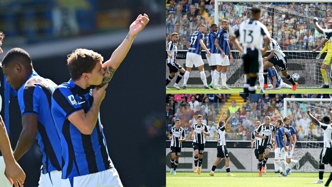 Barella non basta ad Inzaghi: l'Udinese trionfa 3-1 in rimonta