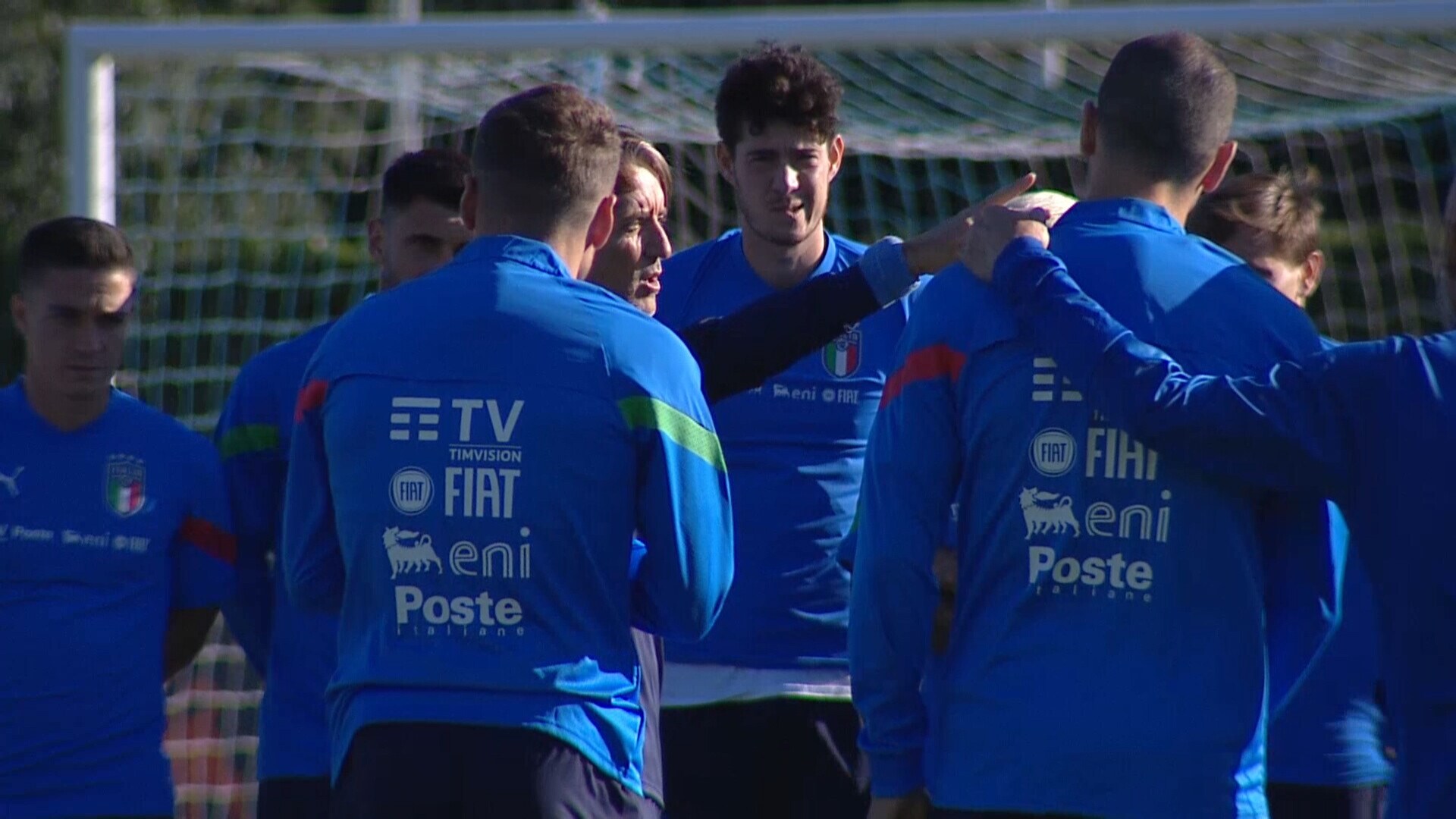 L'allenamento degli Azzurri in vista dell'Inghilterra