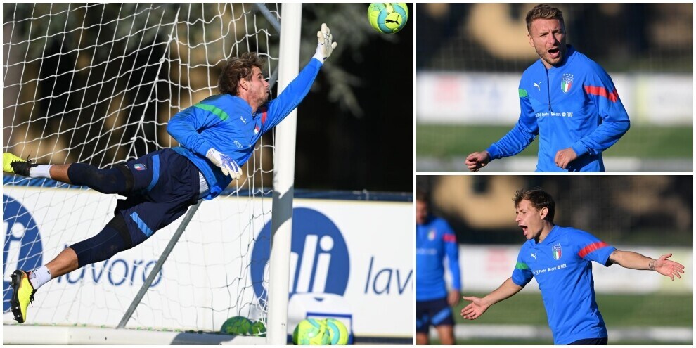 I voli di Provedel, la grinta di Immobile e Barella: l'Italia prepara l'Inghilterra
