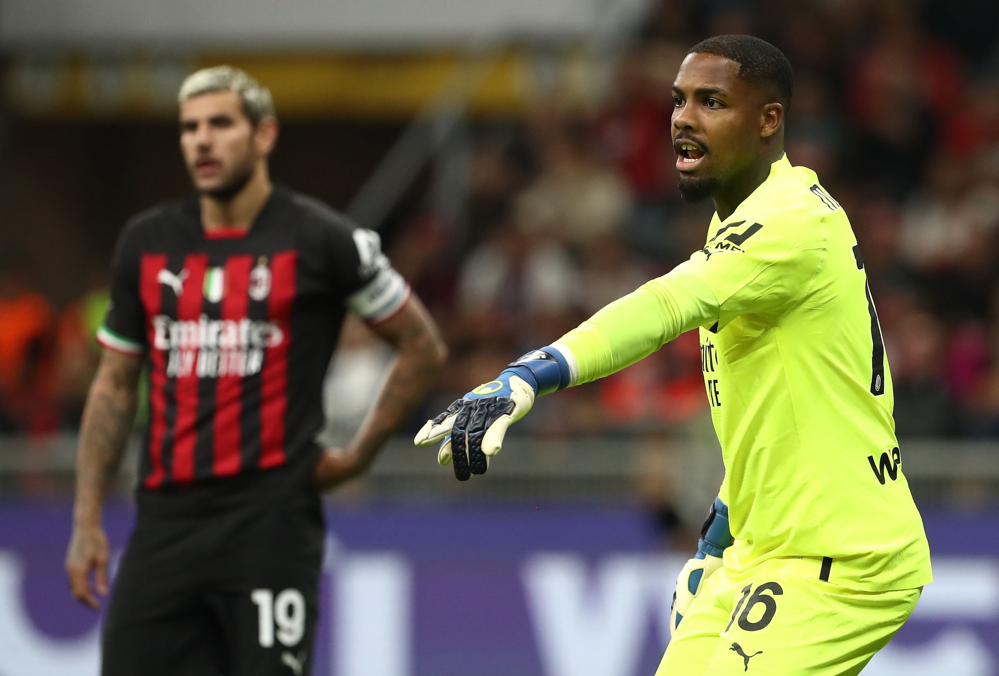 Milan (12): Tonali, Krunic, Florenzi, Origi, Theo Hernandez, Maignan, Messias, Calabria, Kjaer, De Ketelaere, Brahim Diaz, Dest