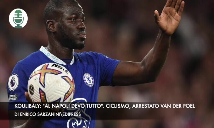 Koulibaly: "Ho fatto una scelta di vita". Ciclismo, arrestato van der Poel