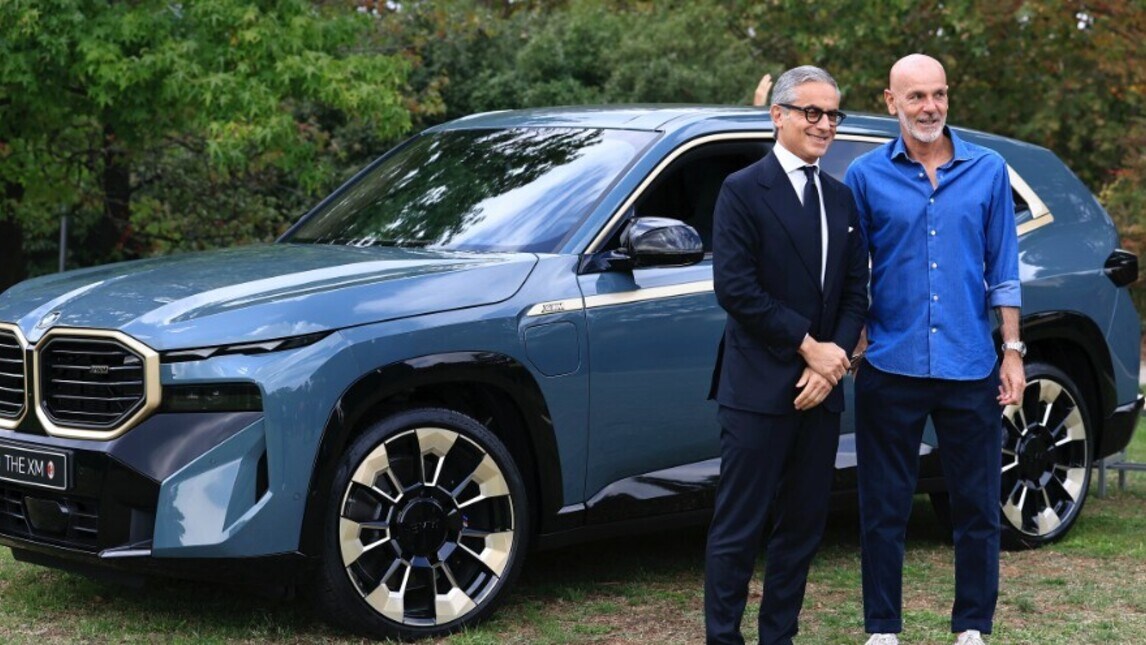BMW e ACMilan: la flotta per i calciatori