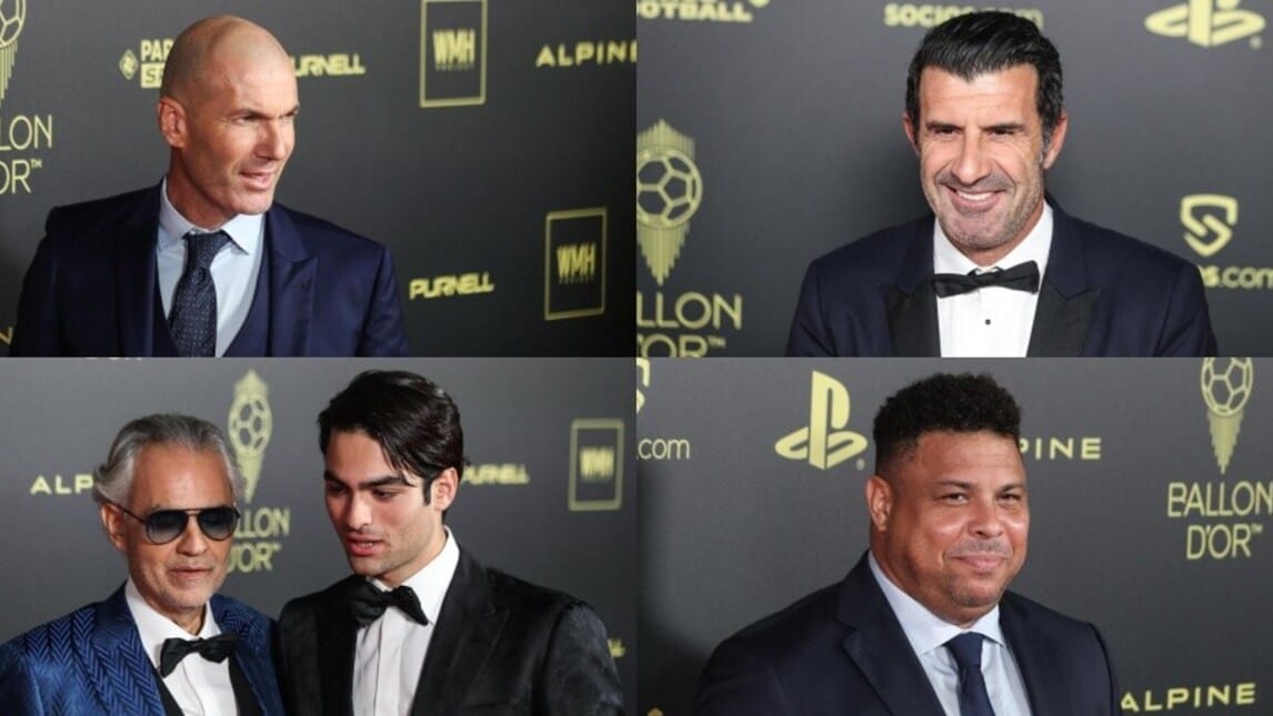 Pallone d'Oro 2022: da Zidane a Figo e Ronaldo, tutti i big