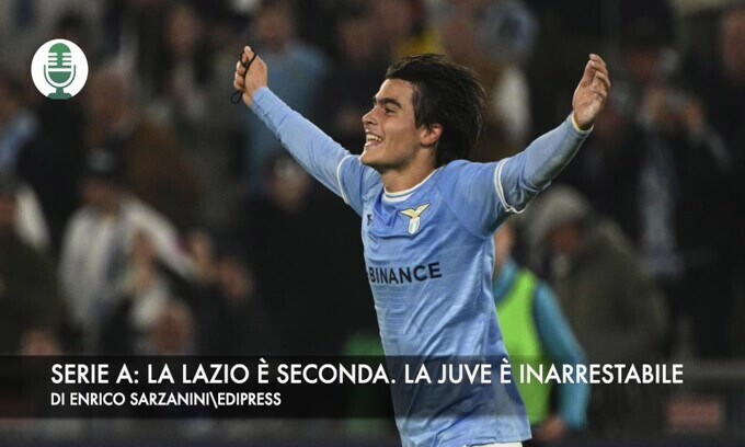 Serie A: la Lazio è seconda. La Juventus è inarrestabile