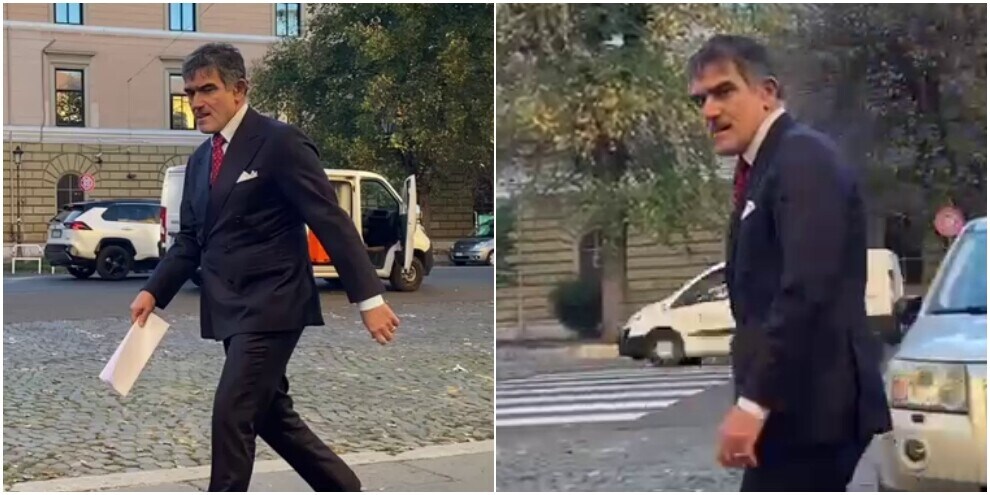 Totti contro Ilary, l'avvocato Conte arriva in tribunale
