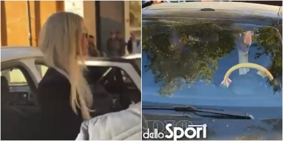 Totti e Ilary Blasi entrano in tribunale