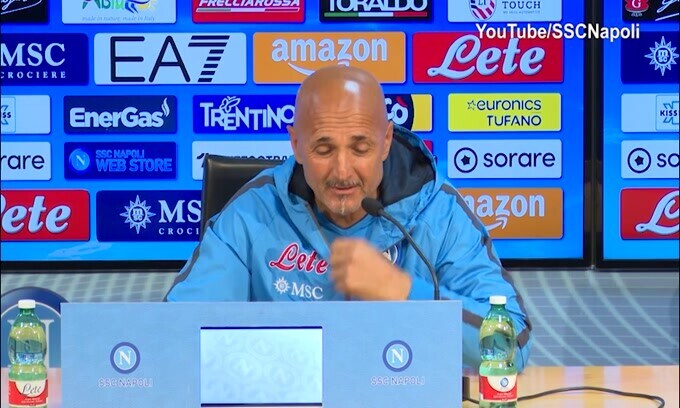 Spalletti: "Boato del Maradona come la borraccia del ciclista"