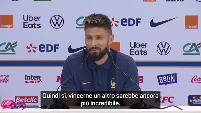 Giroud : "J'ai encore faim, je veux toujours gagner plus"