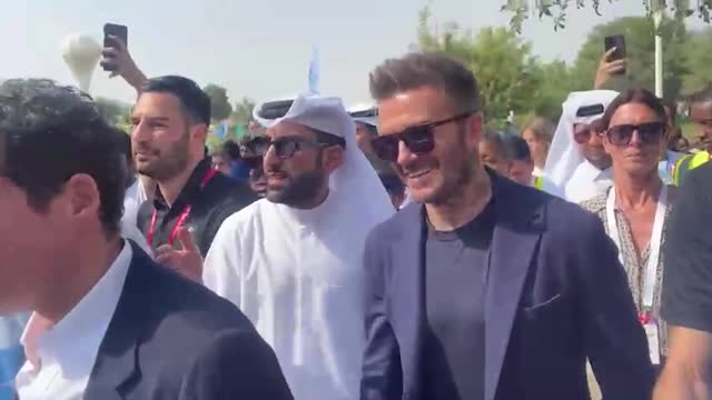 Qatar, a Doha tutti pazzi per David Beckham