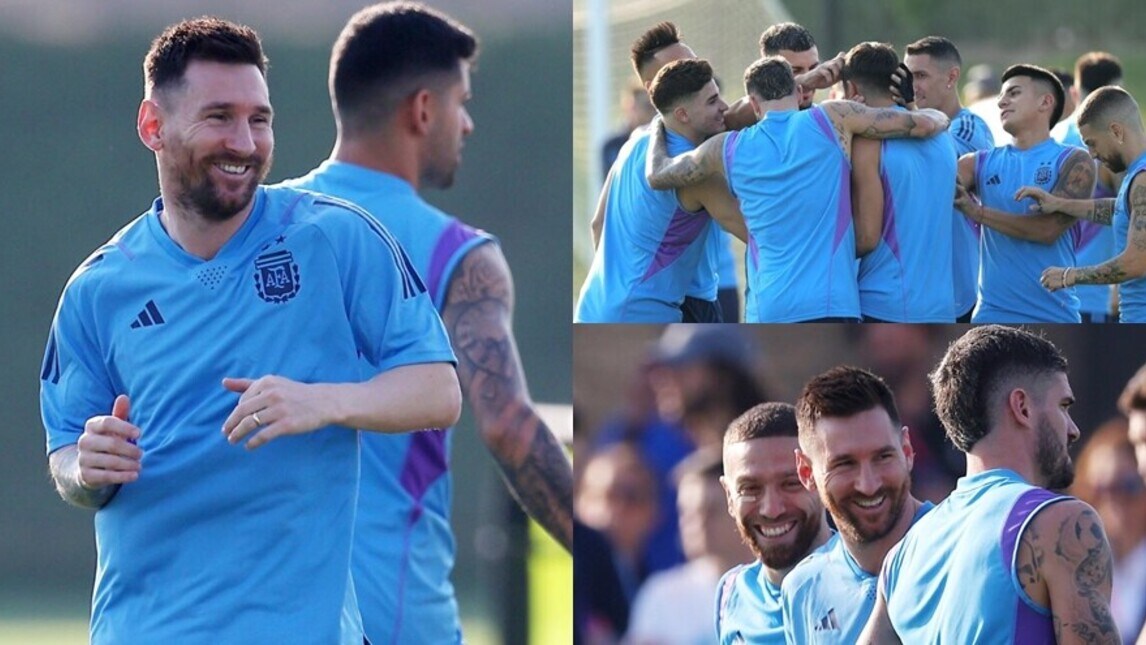 Argentina, sospiro di sollievo: Messi si allena in gruppo