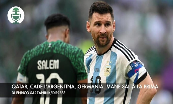 Argentina, male la prima. Germania, Sané salta l'esordio