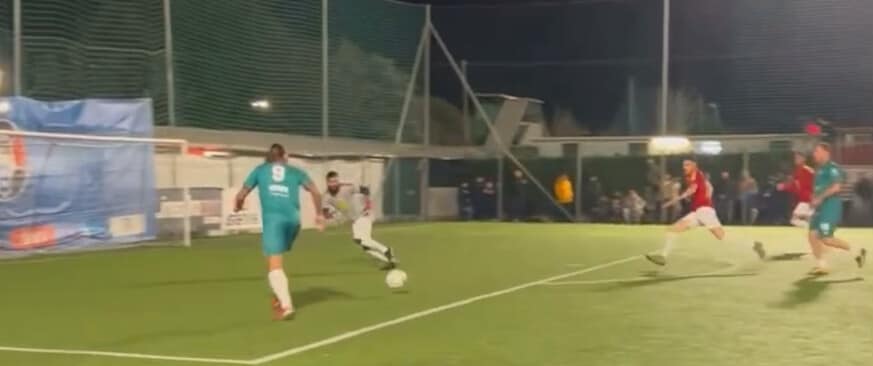 Totti show: batte la Roma nel campionato di calcio a otto