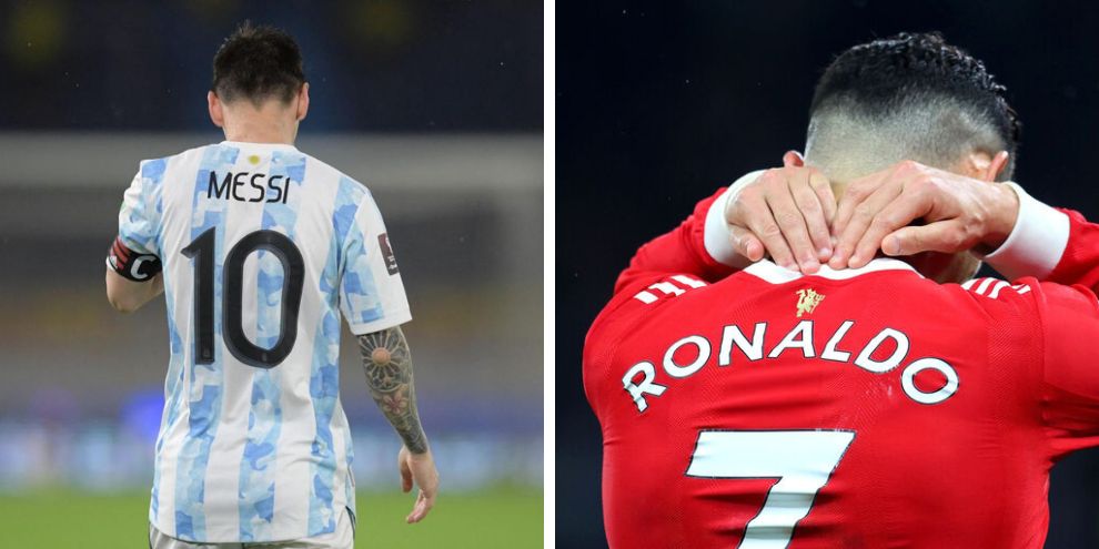 Il martedì nero dei re: Messi flop con l'Argentina, Cristiano via da Manchester