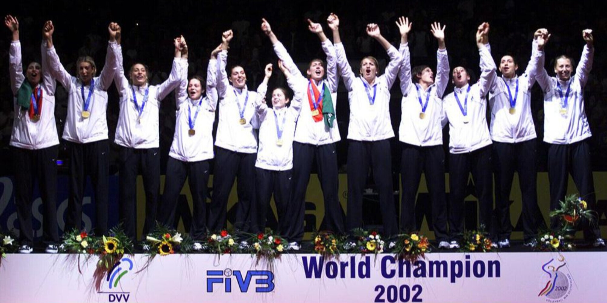 Le Campionesse del Mondo 2002 nella Hall Of Fame