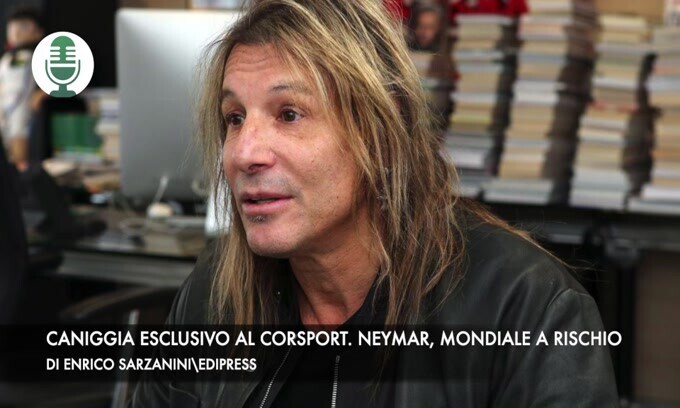 Corriere dello Sport, Caniggia esclusivo. Neymar, Mondiale a rischio