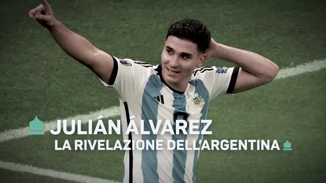 Julian Alvarez, la rivelazione dell'Argentina