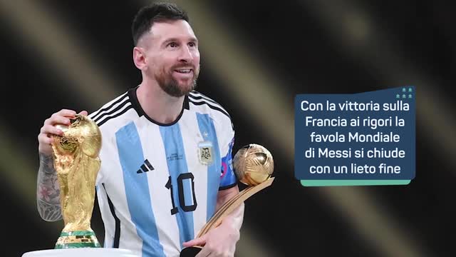 Messi, a wonderful World Cup: the numbers dedicate it