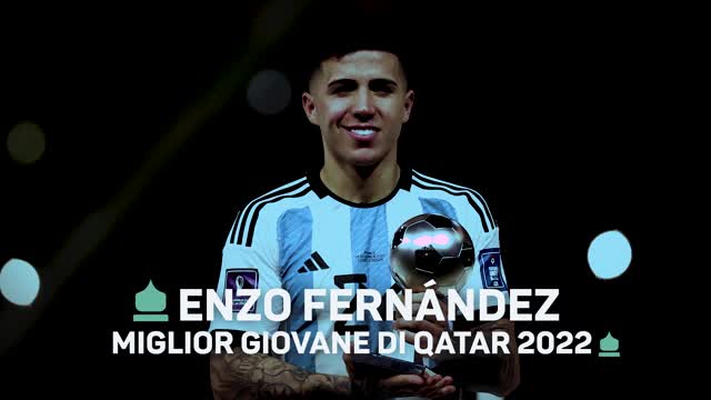 Enzo Fernández - Il miglior giovane di Qatar 2022