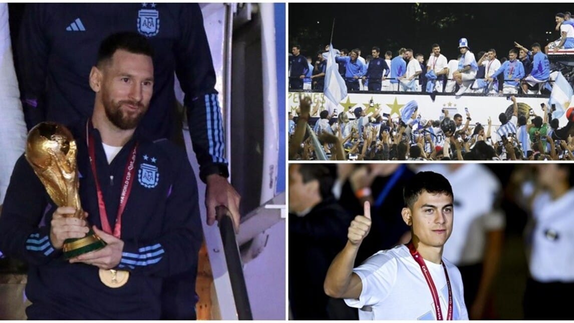 Messi riporta la Coppa del Mondo in Argentina: delirio a Buenos Aires