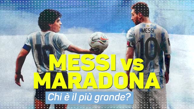 Messi vs Maradona: chi è il più grande?