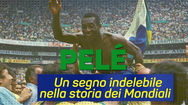 Pelé, un segno indelebile nella storia dei Mondiali