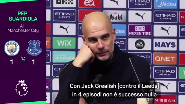 Guardiola e il giallo ad Haaland: "Gli ho detto di stare attento"