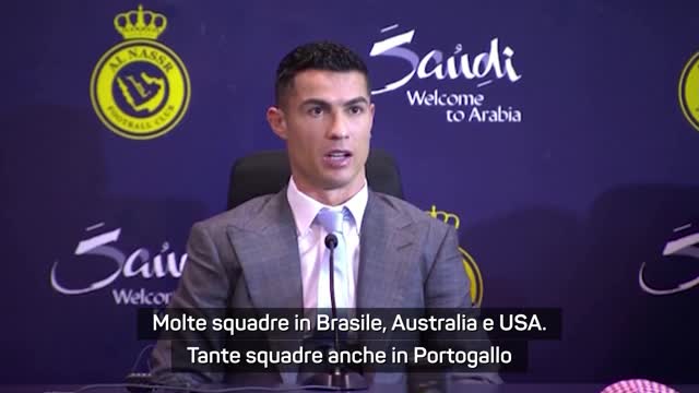 Ronaldo: "Tante squadre mi volevano, ma..."