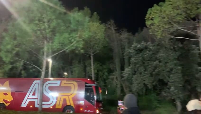 La Roma arriva all'Olimpico per sfidare il Genoa