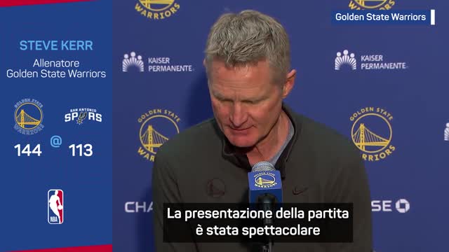 NBA, Kerr e l'emozione contro gli Spurs: "Un viaggio nei ricordi"
