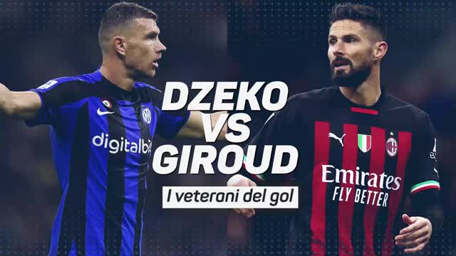 Tra Dzeko e Giroud sfida tra veterani del gol