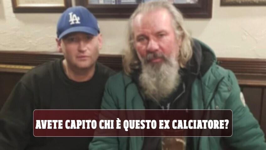 Avete capito chi è questo ex calciatore?