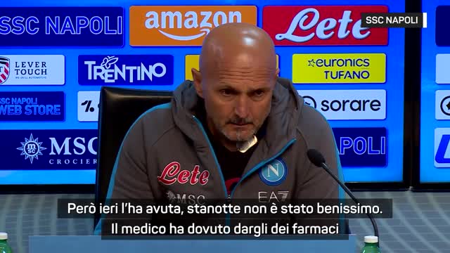 Spalletti: "Kvara out, sulla Coppa Italia..."