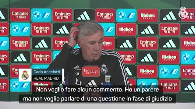 Ancelotti: "Juve penalizzata? Ho un parere, ma..."