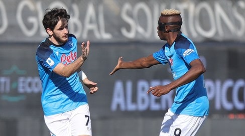 Napoli, i numeri da record della coppia Kvara-Osimhen