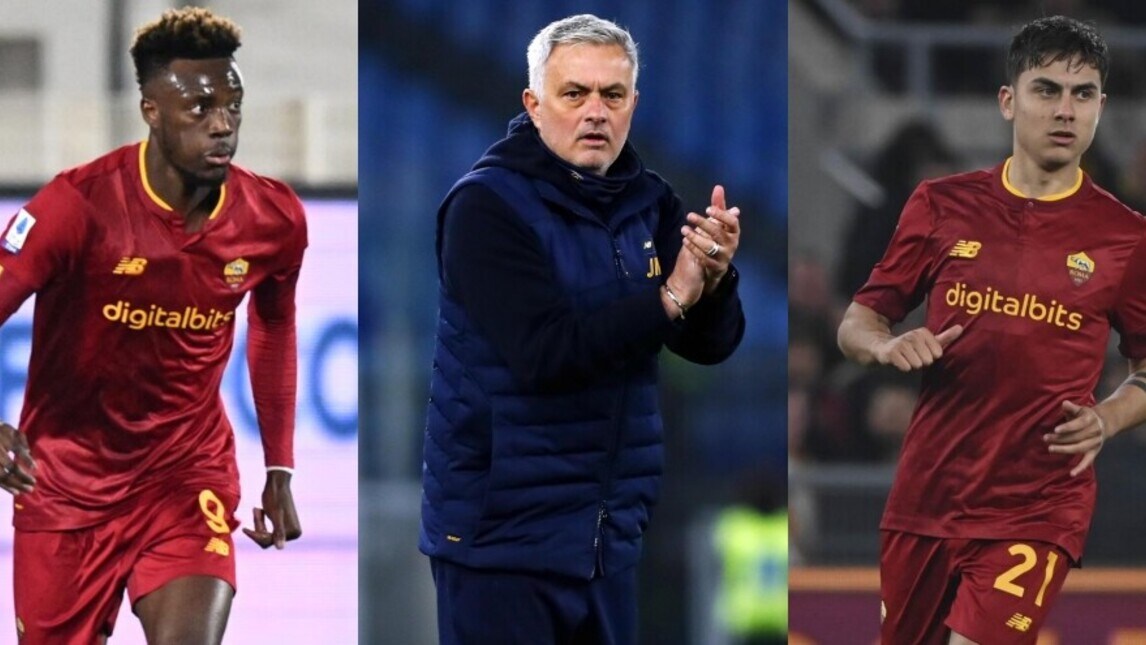 Lecce-Roma, la probabile formazione di Mourinho