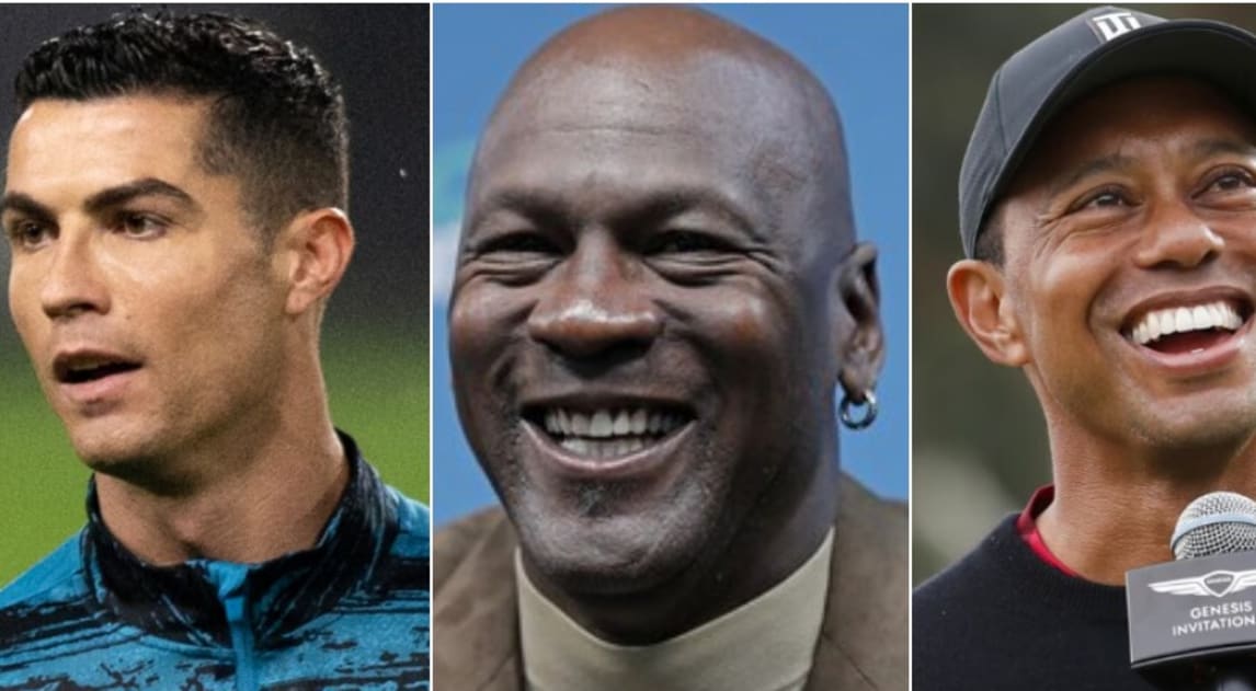 Ronaldo, Jordan o Woods: chi è il più ricco di sempre? Una classifica lo svela