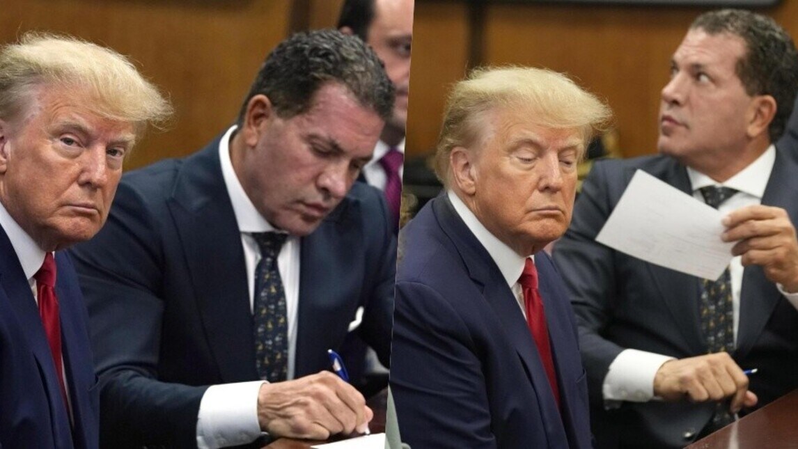 Tacopina avvocato di Trump: eccolo in aula!