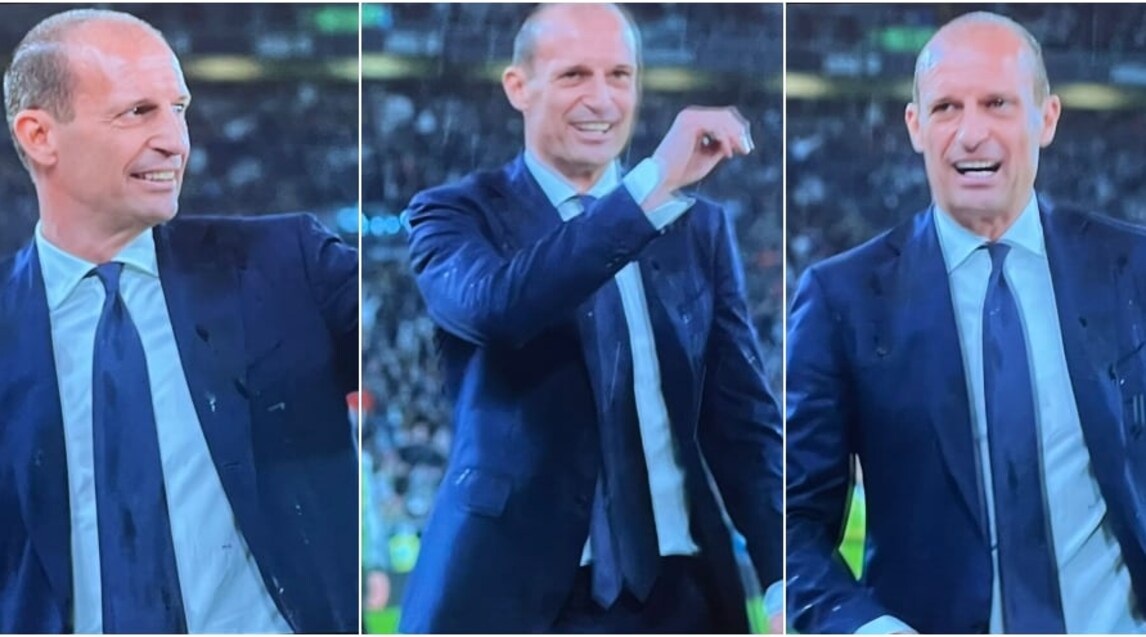 Juve-Napoli, la reazione di Allegri a fine partita