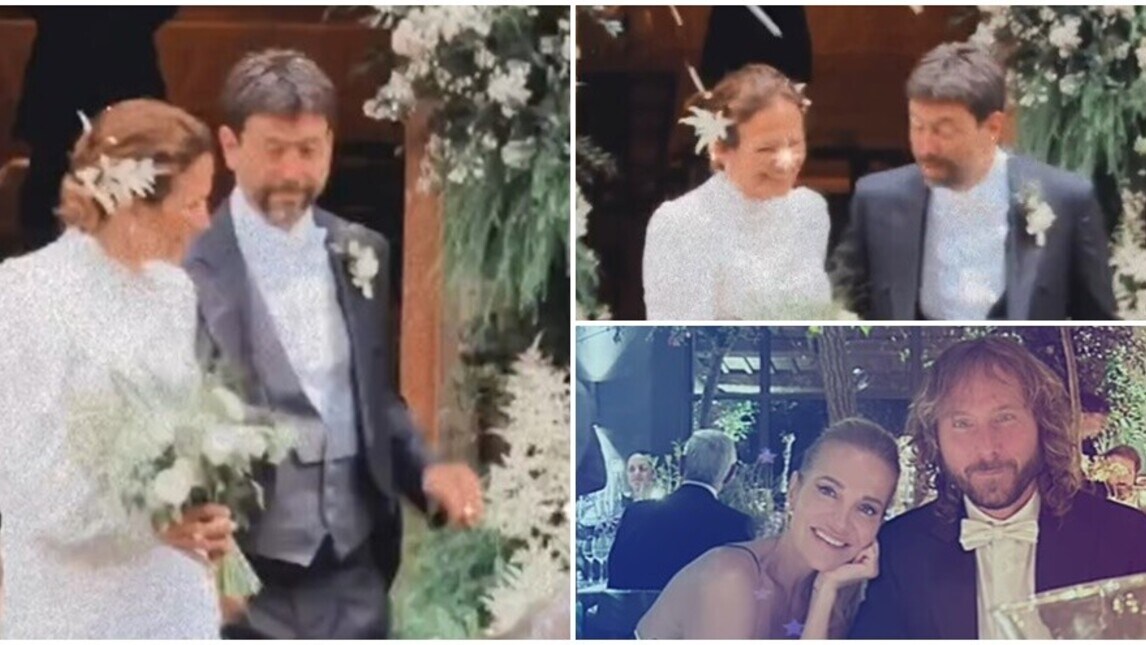 Andrea Agnelli e Deniz Akalin sposi: le FOTO del matrimonio in Umbria