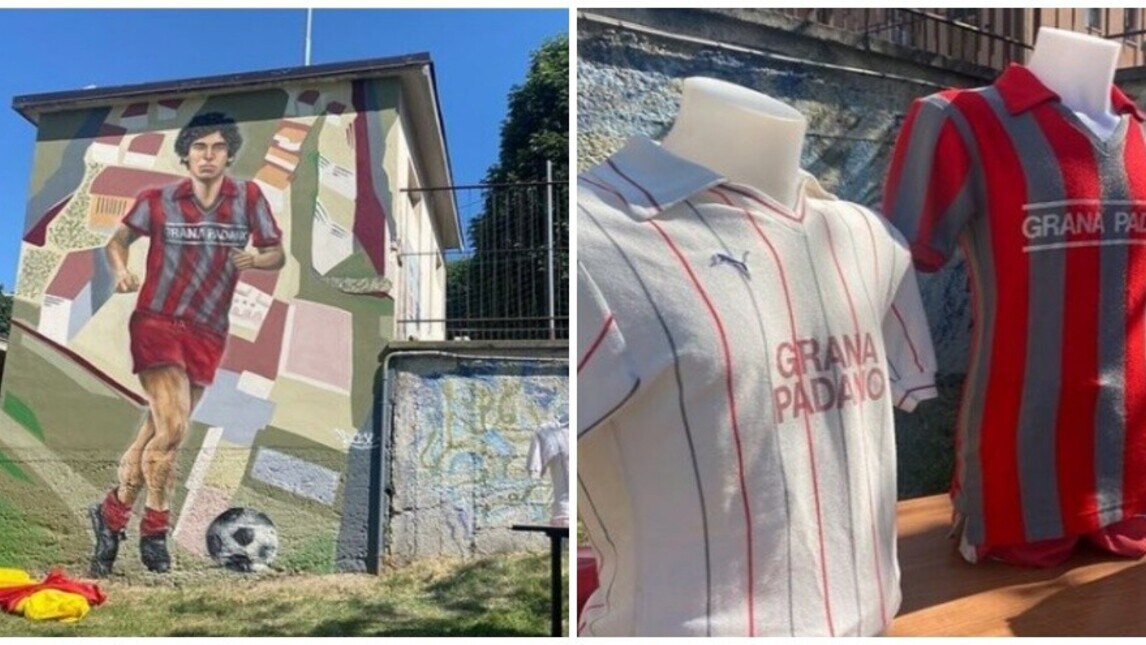 Cremona, inaugurato un murale in memoria di Vialli