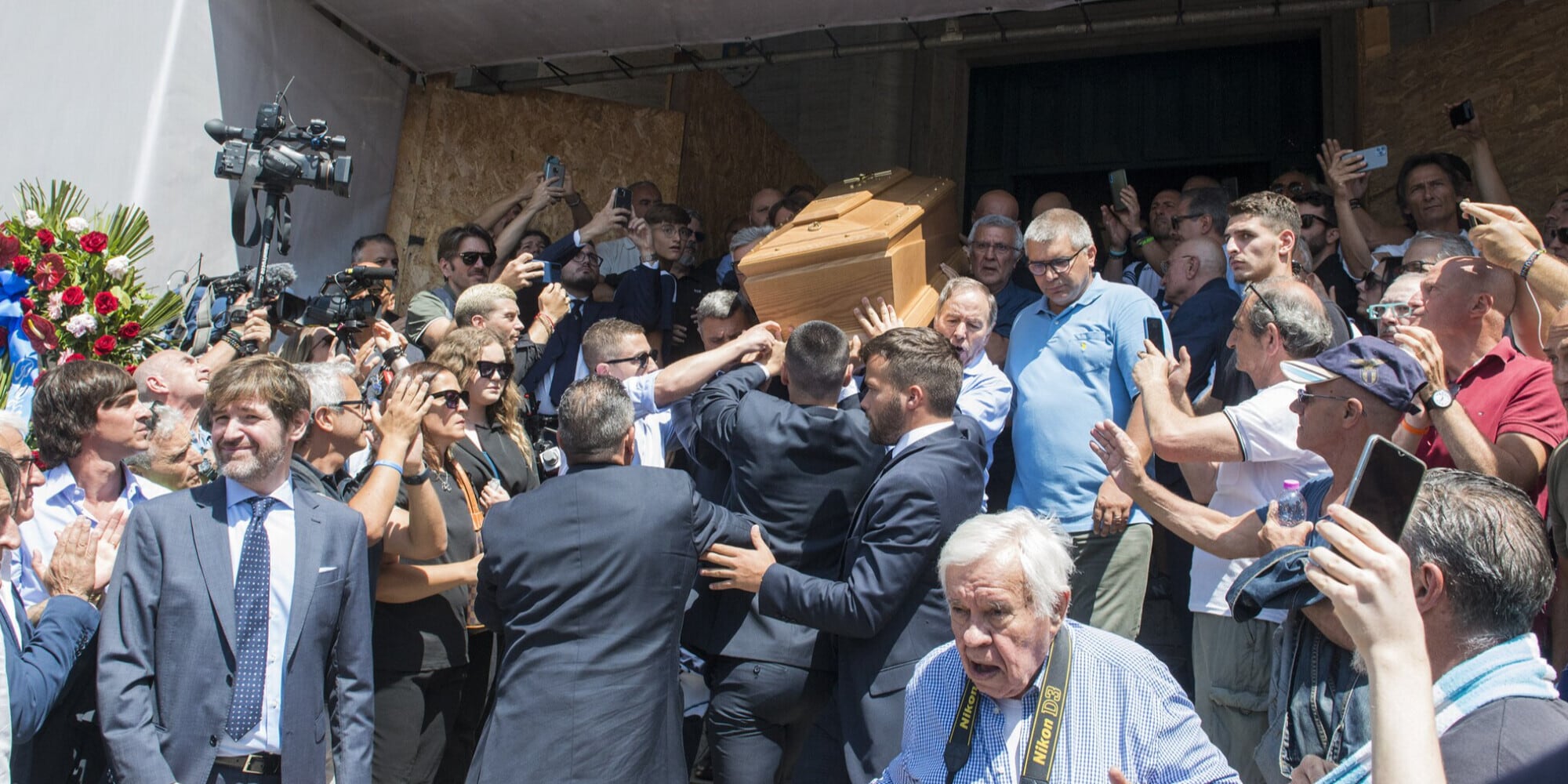 Lazio, i funerali di D'Amico Lazio, i funerali di D'Amico