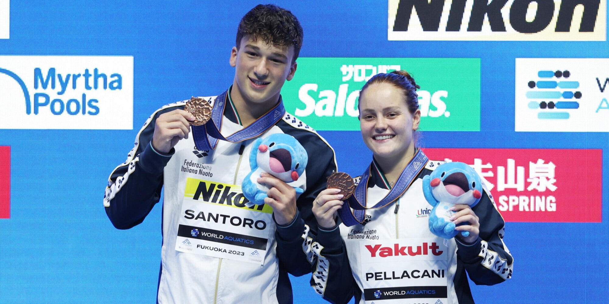 Mondiali, tuffi bronzo per la coppia PellacaniSantoro