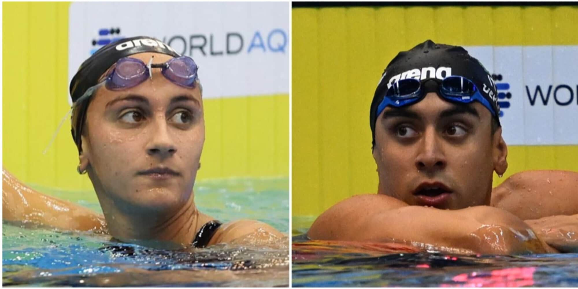 Mondiali di nuoto Italia quinta nella 4x200 stile, Quadarella e