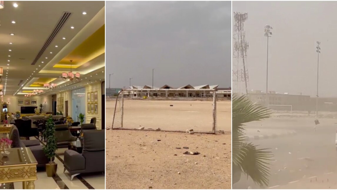 Lusso, campetti e tempeste di sabbia: ecco dove gioca Cristiano Ronaldo