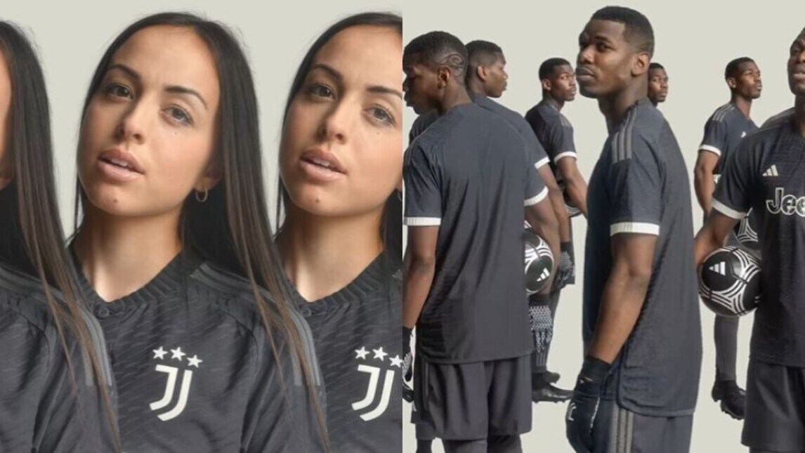 Juve, ecco la terza maglia: le foto