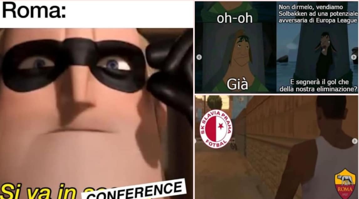 Roma, le ironie dilagano sui social dopo il sorteggio di Europa League