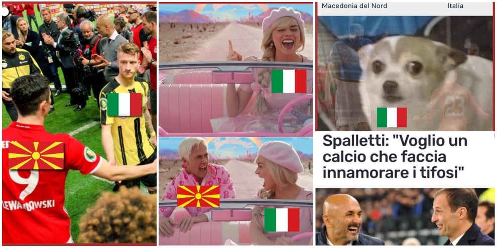 Macedonia-Italia scatena i tifosi: ansia e meme sui social